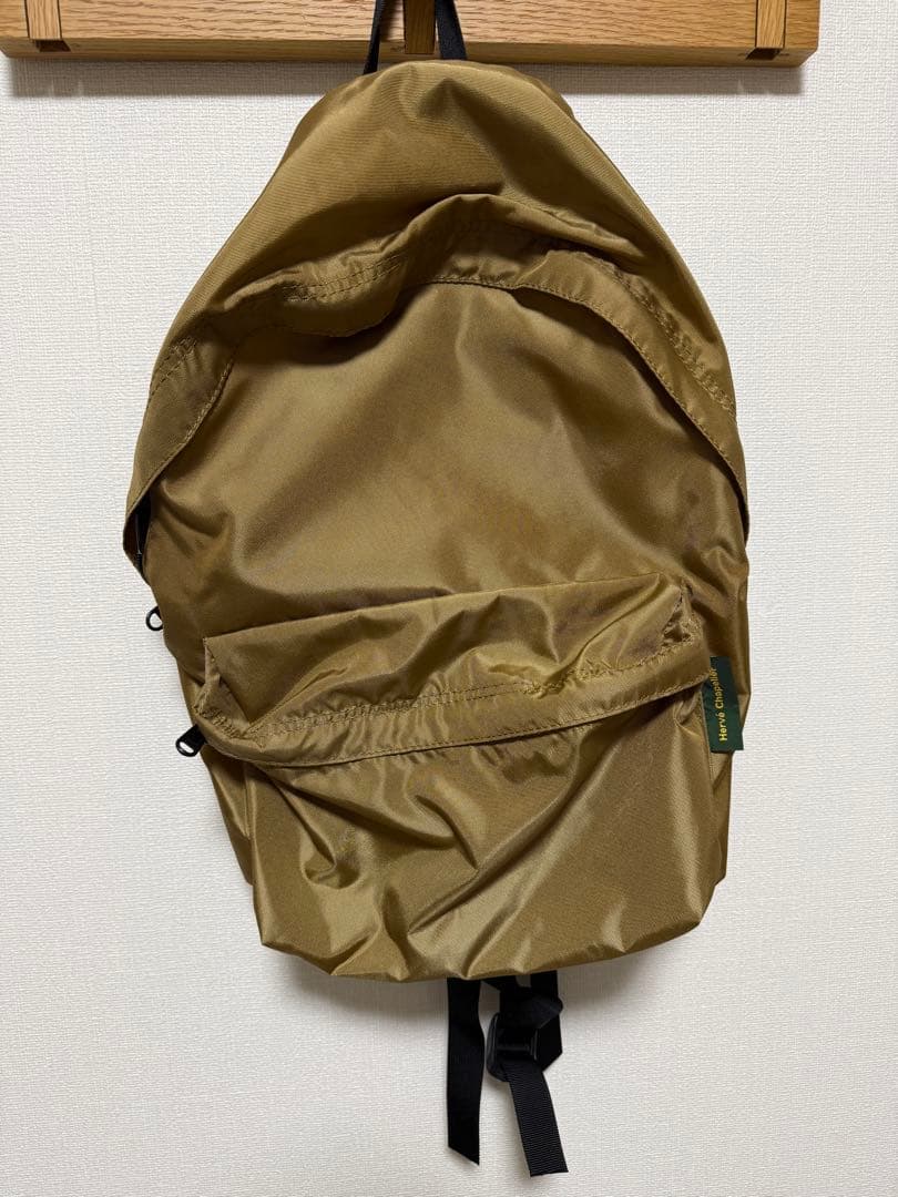 【ケアカード有】エルベシャプリエ デイパック リュック 978N カーキベージュ