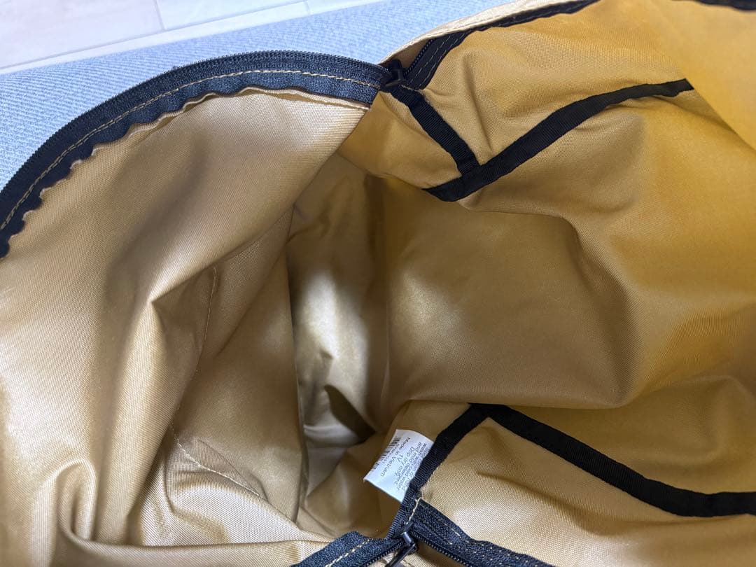 【ケアカード有】エルベシャプリエ デイパック リュック 978N カーキベージュ