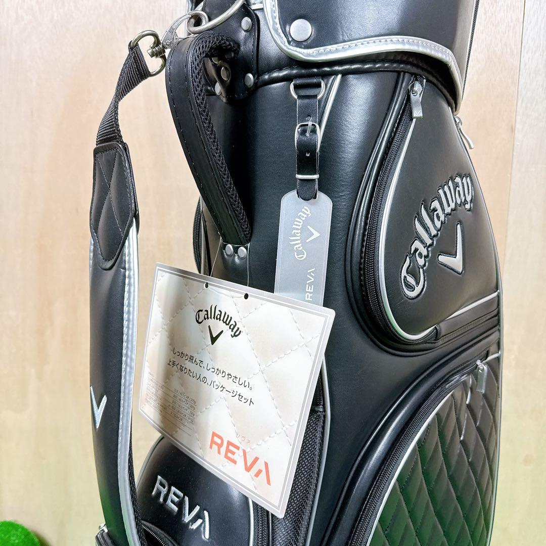 新品バッグ REVA ゴルフクラブ レディース セット ソレイル 9本 初心者