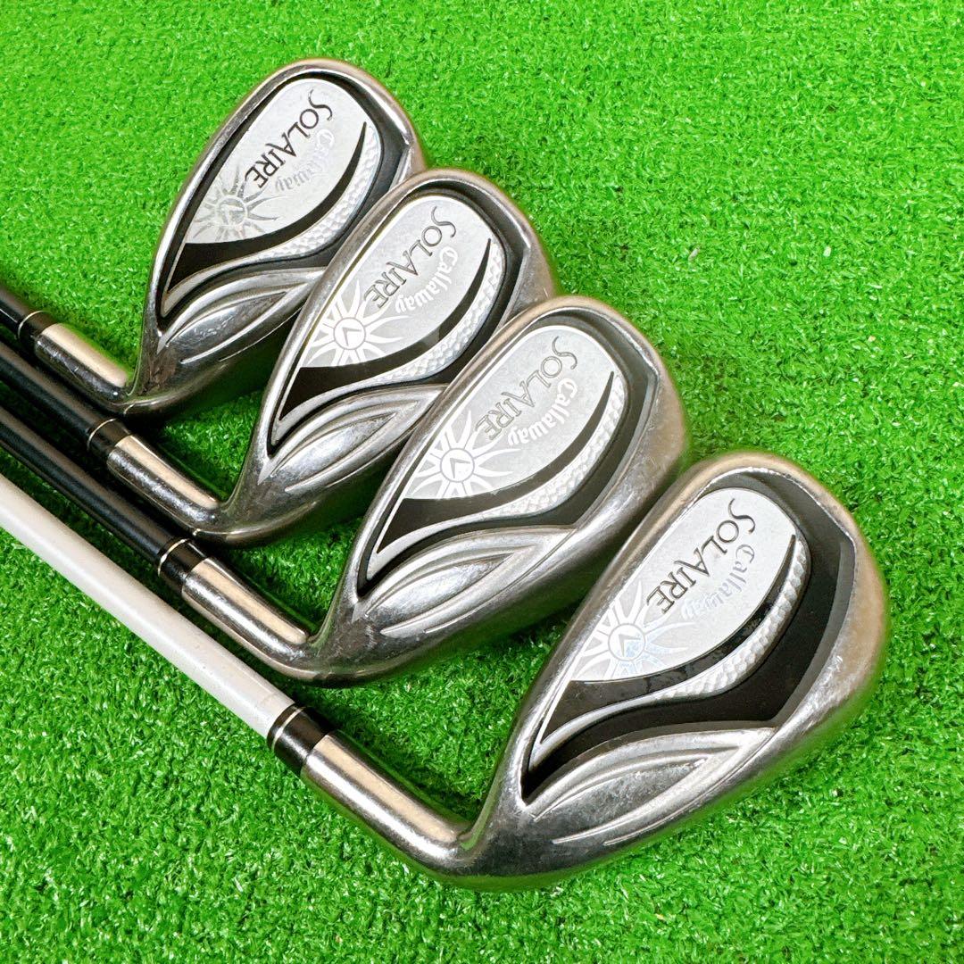 新品バッグ REVA ゴルフクラブ レディース セット ソレイル 9本 初心者