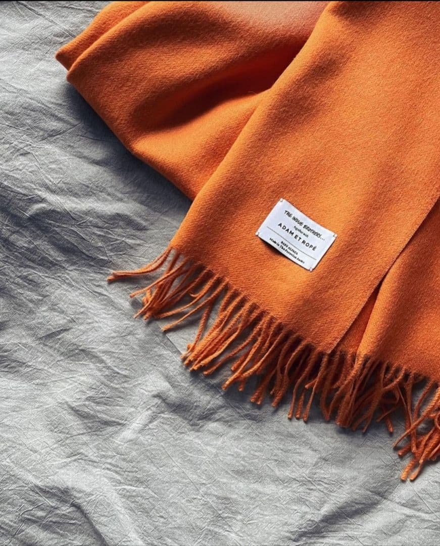 THE INOUE BROTHERS ADAM ET ROPE 別注大判マフラー