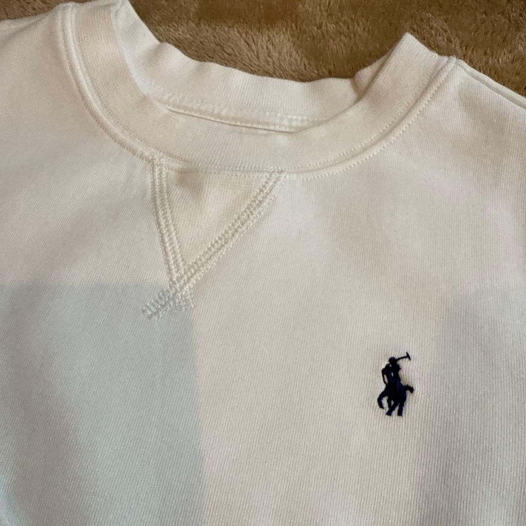 Polo ホワイト トレーナー 長袖