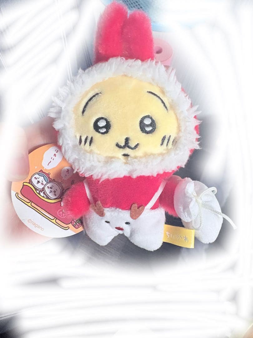2/28削除予定 】ちいかわ クリスマスだよ！ぷちミニマスコット うさぎ