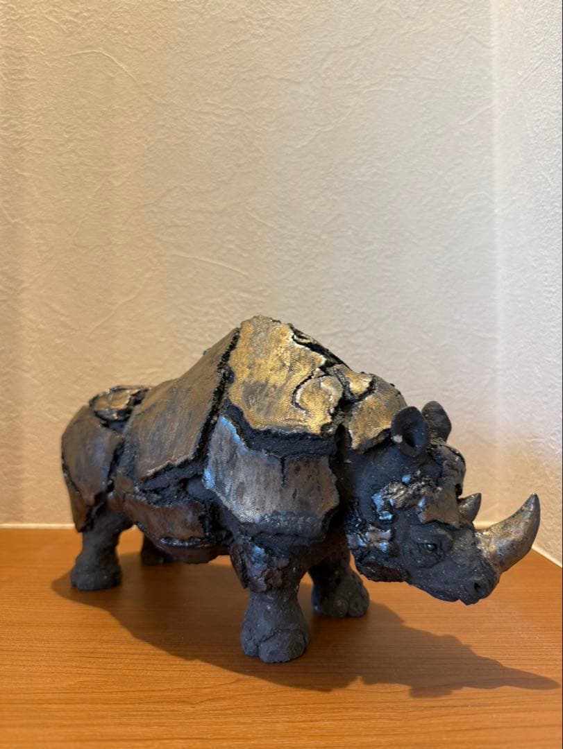 宮本果林　犀　サイ　オブジェ