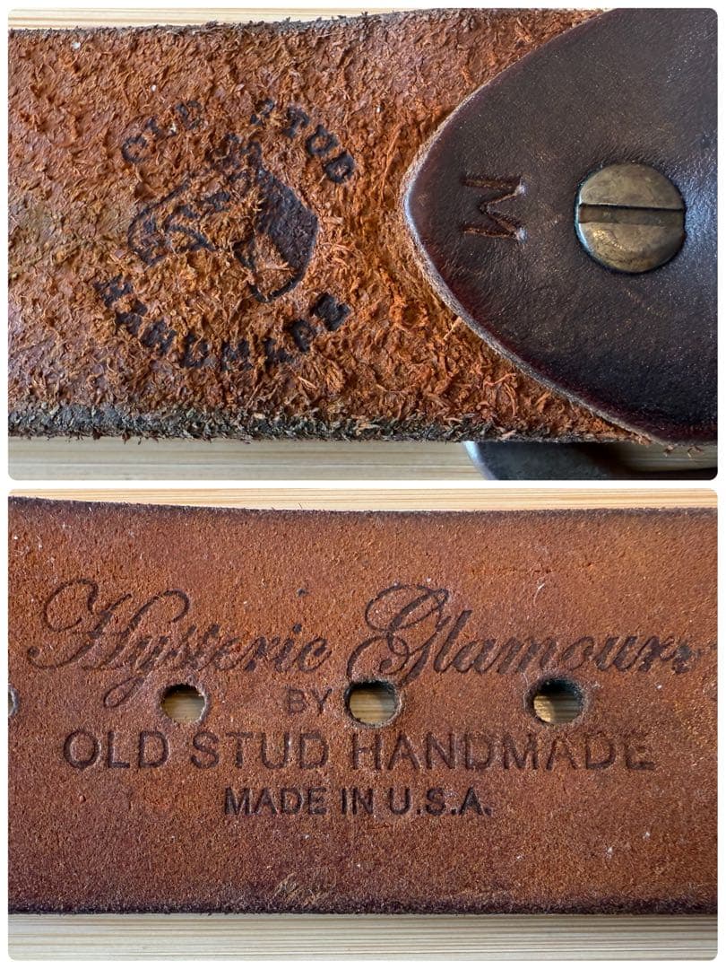 極美品⭐️HYSTERIC GLAMOUR x OLD STUDS⭐️ブラウン⭐️M