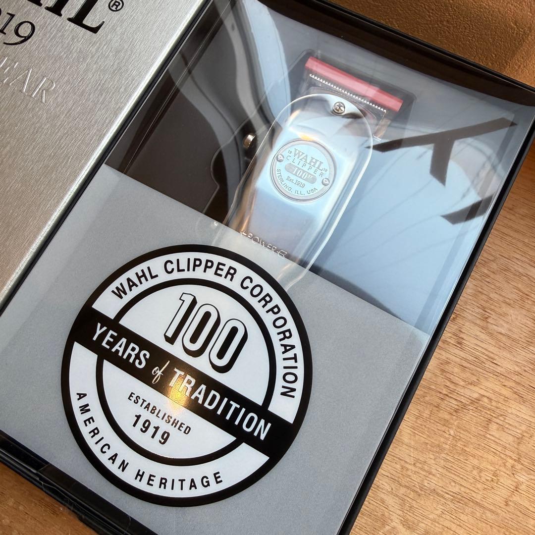 WAHL 1919 100週年限定バリカン 専用ケース付き-冬の新作続々登場