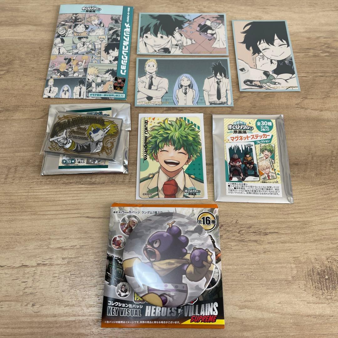 原画展 ヒロアカ 僕のヒーローアカデミア マグネットステッカー