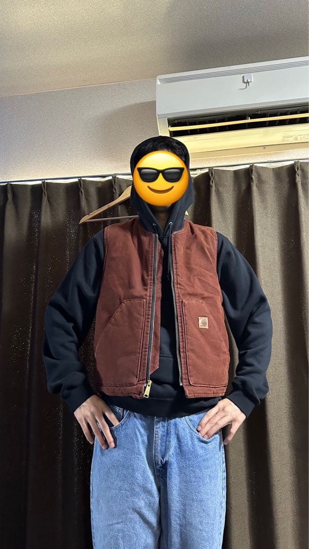 Vintage Carhartt ダックベスト V02 CLY サイズ:S - メルカリ