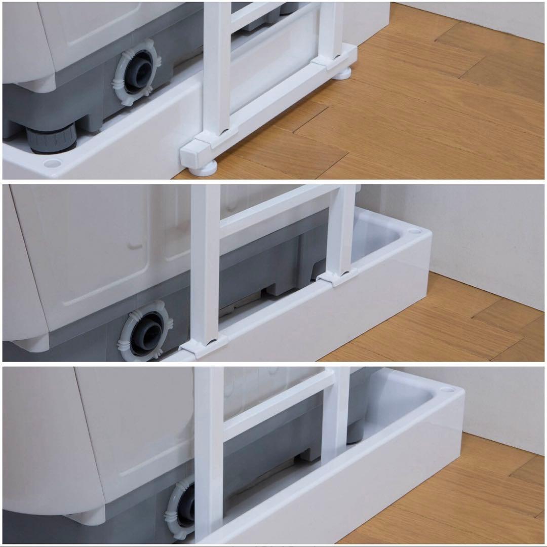 みかんさま専用】ニトリ 突っ張り式ランドリーラック ホワイト - メルカリ