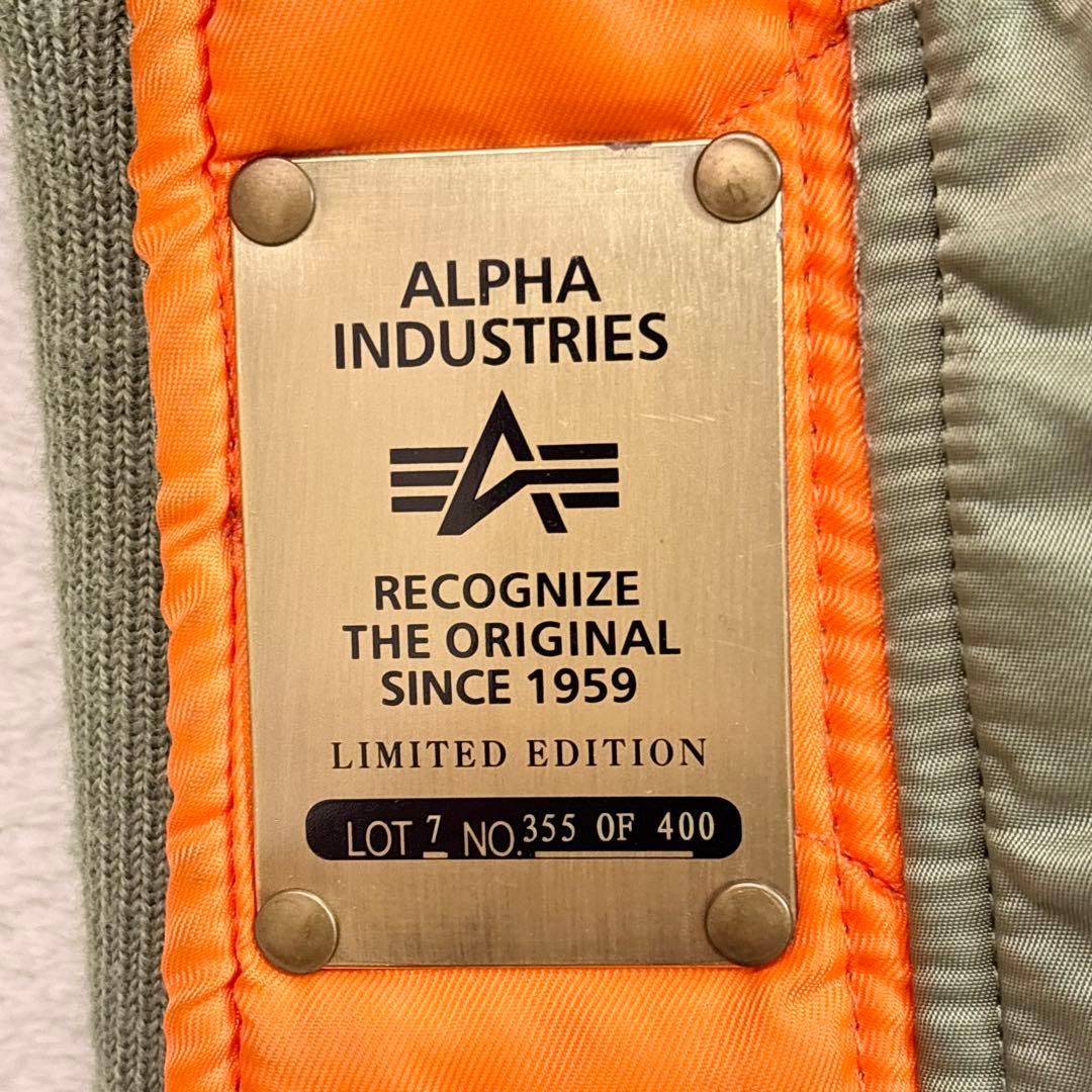 ALPHA INDUSTRIES MA-1 55周年限定 XL カーキ