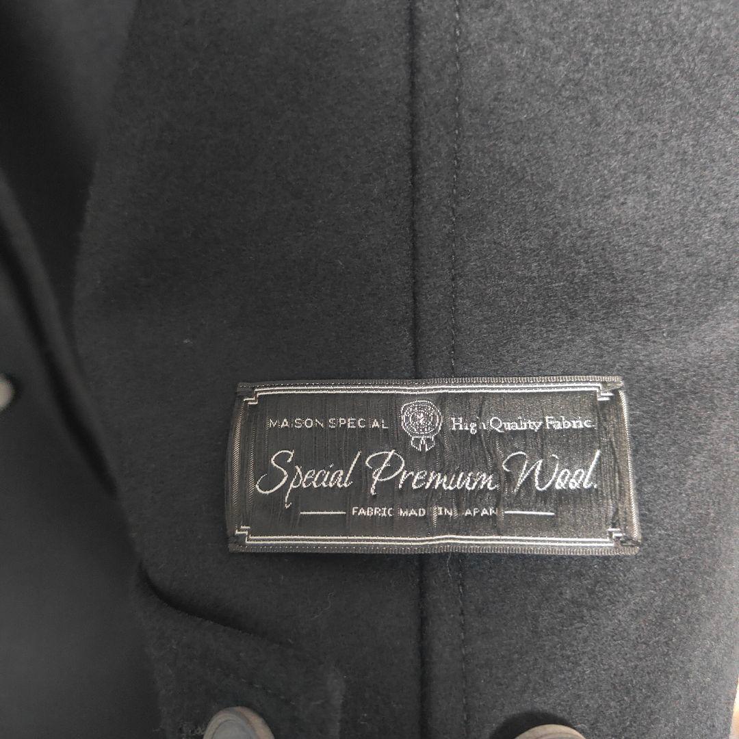 2024購入Super140s プライムオーバーメルトンバルマカンコートサイズ2