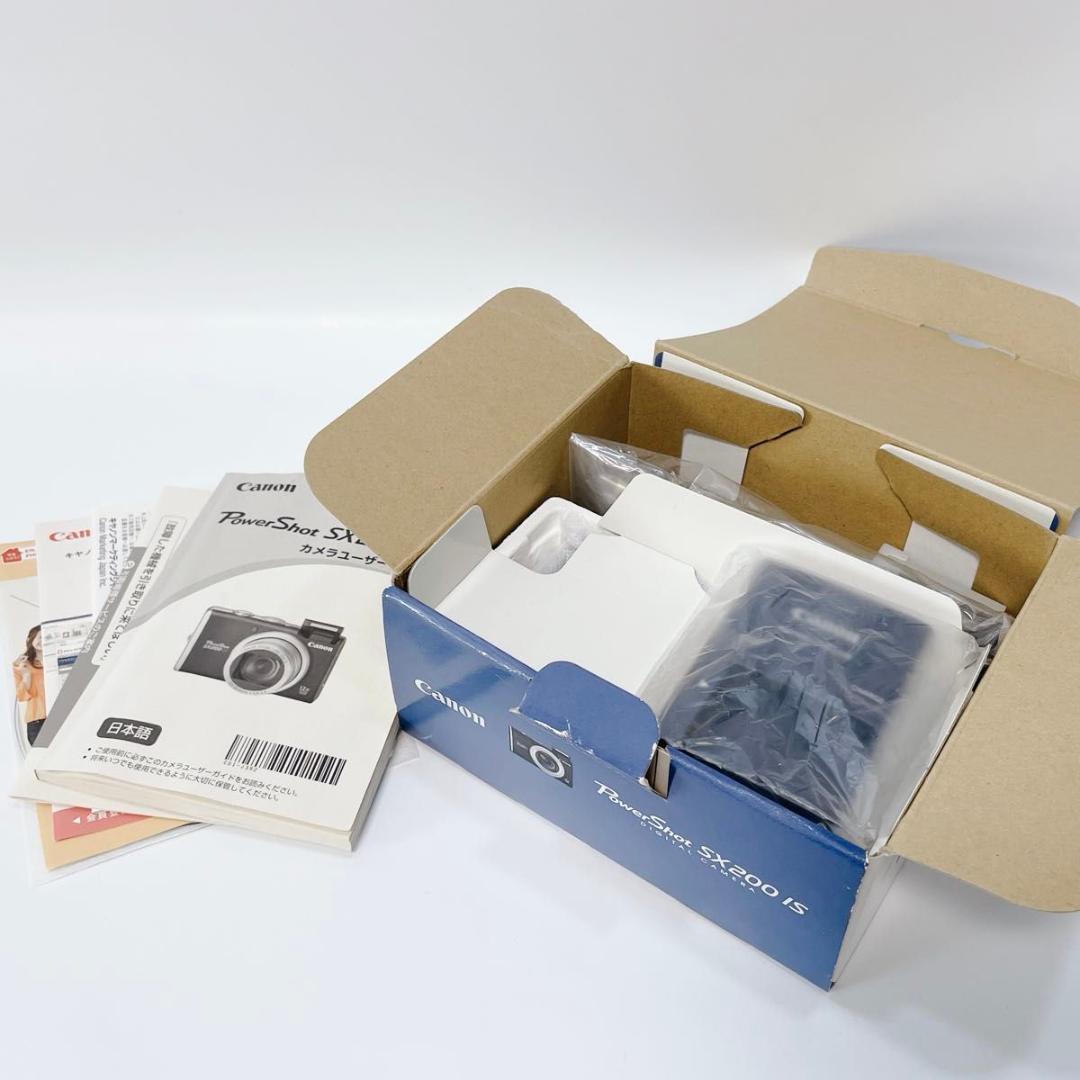 Canon パワーショット SX200 IS ブラック黒 コンデジ 美品