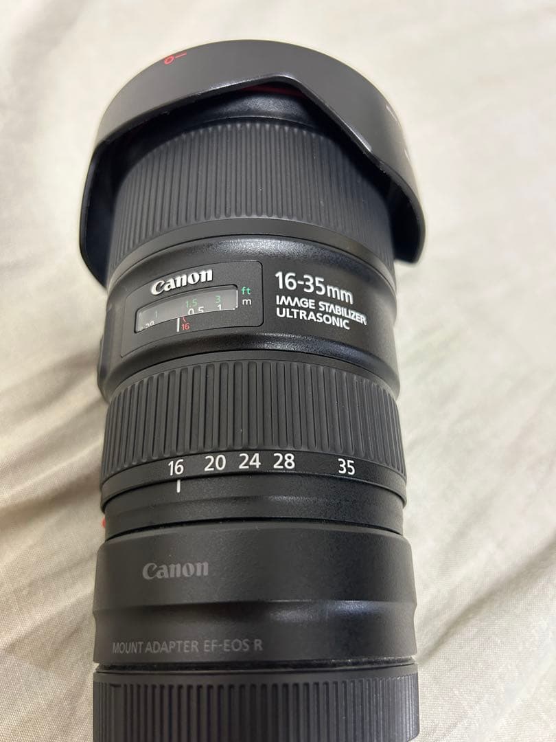 Canon EF 16-35 f4 L IS USM (+マウントアダプター) ファッシ