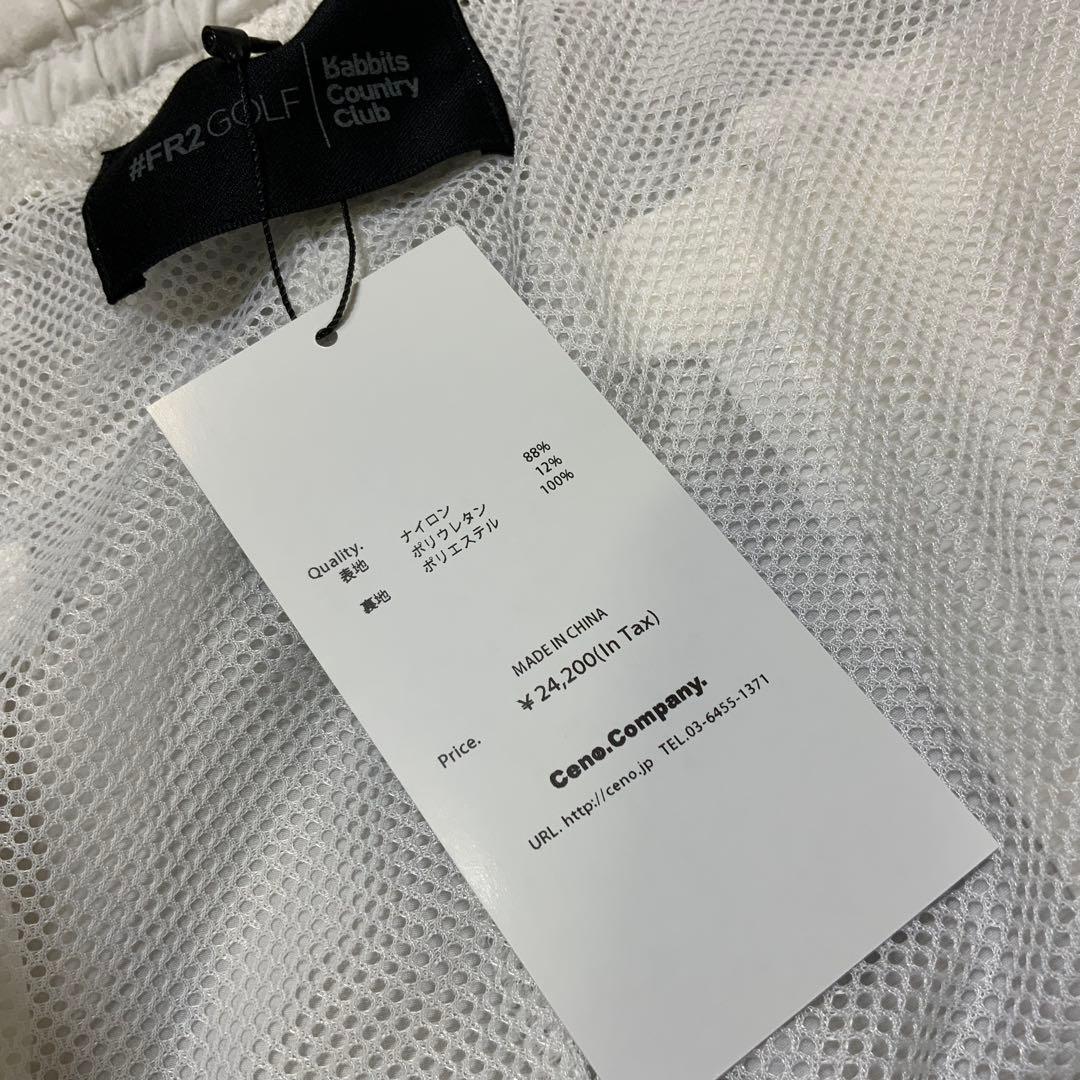 【希少サイズ・新品】 FR2 GOLF ナイロン　ハーフパンツ　ホワイト