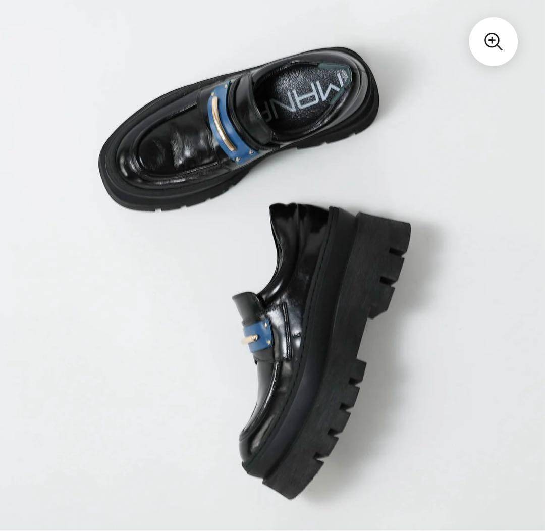 MANA チャンキーソールローファー