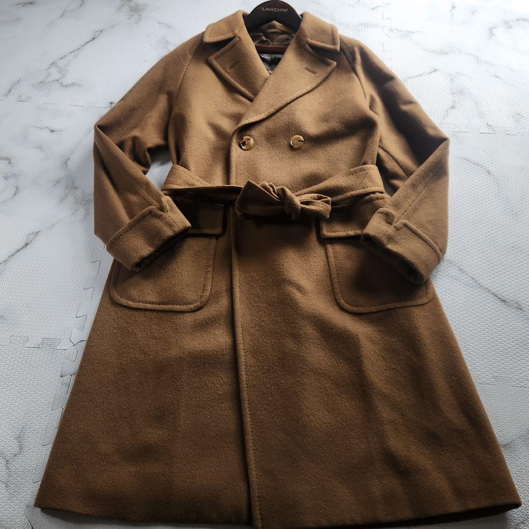 最高級✨総カシミヤ マッキントッシュ チェスターコート 2way キャメル