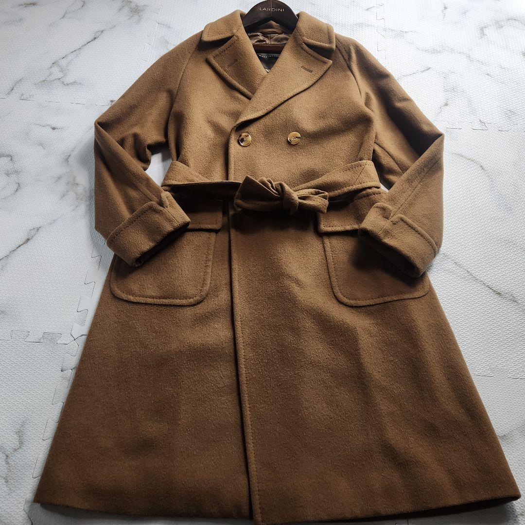 最高級✨総カシミヤ マッキントッシュ チェスターコート 2way キャメル