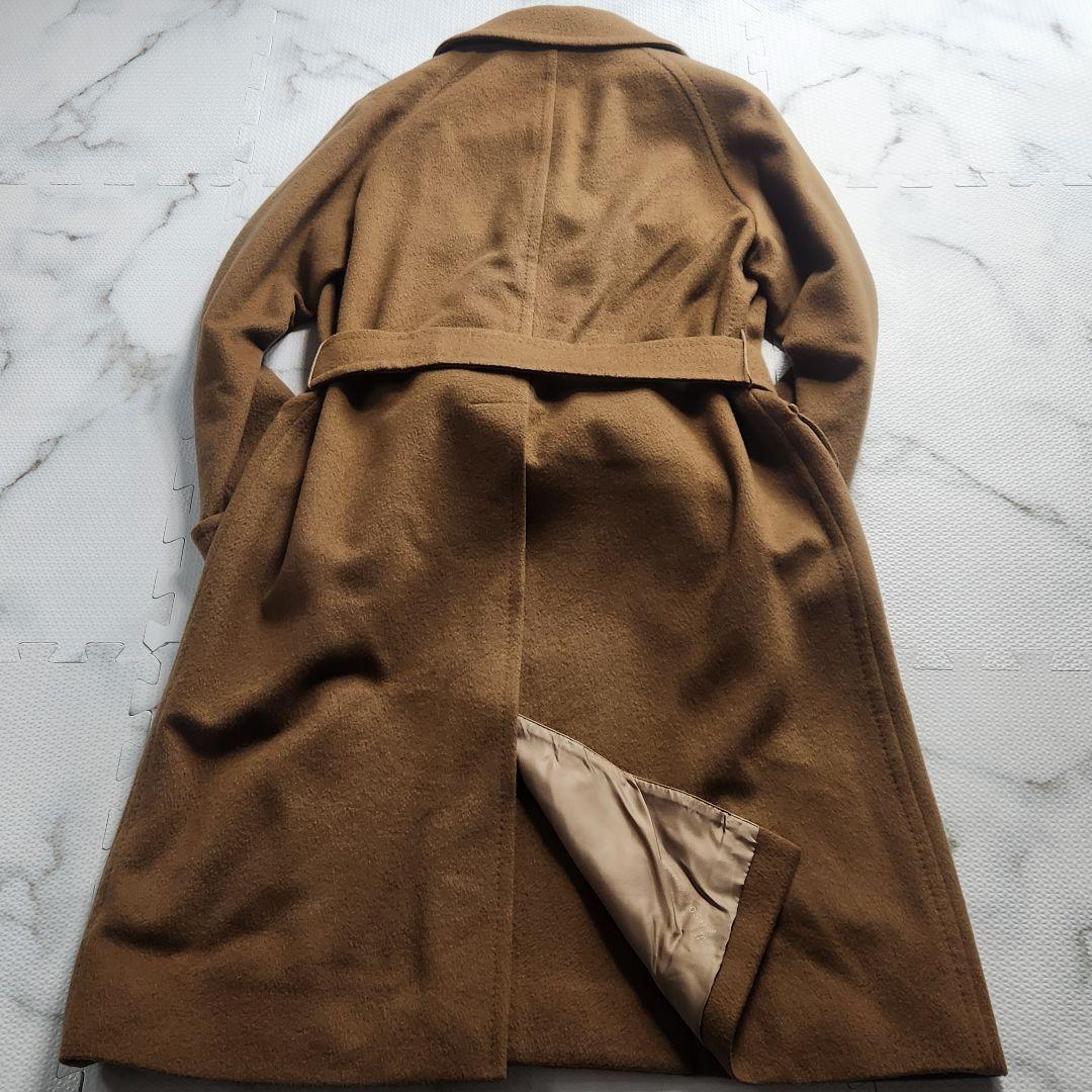 最高級✨総カシミヤ マッキントッシュ チェスターコート 2way キャメル