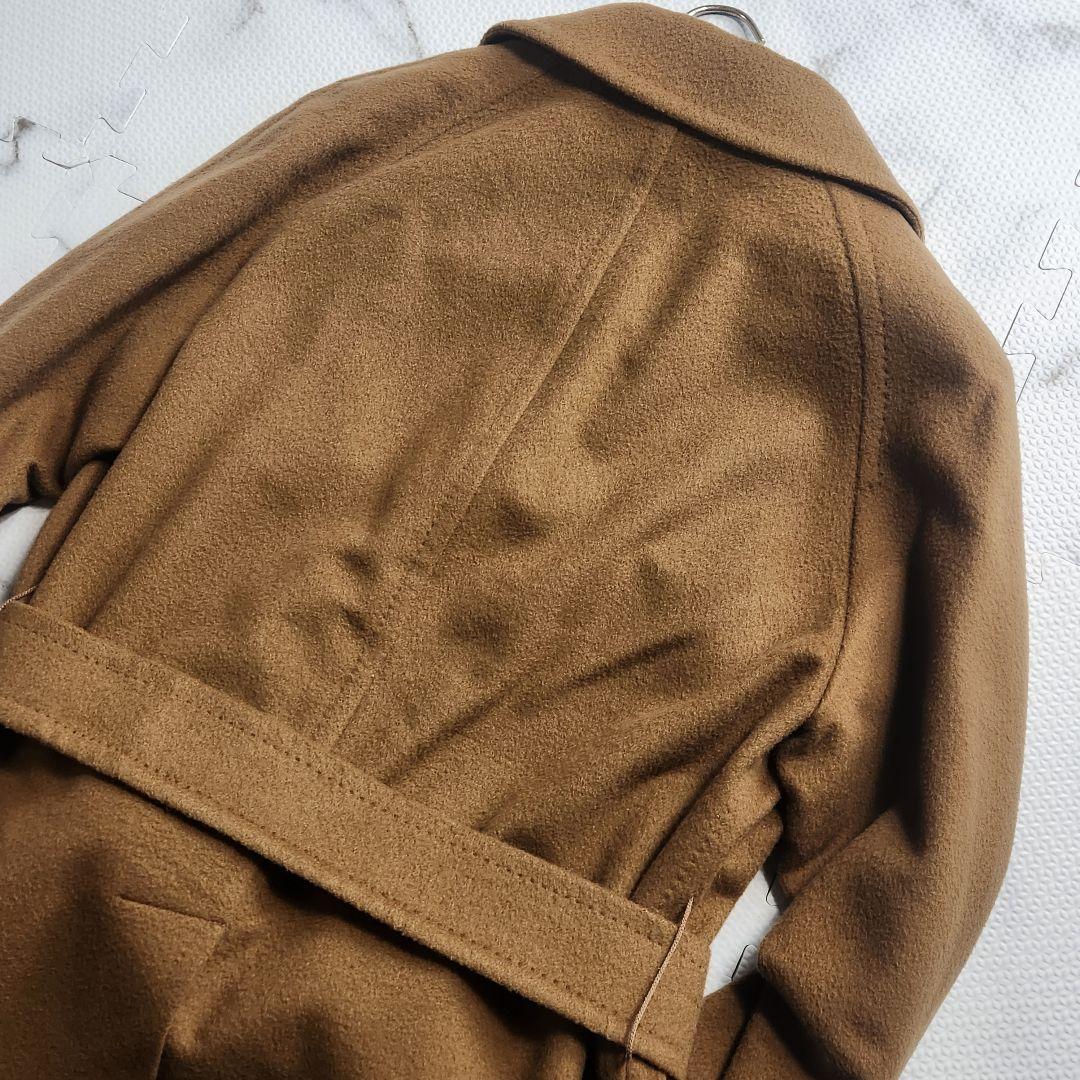 最高級✨総カシミヤ マッキントッシュ チェスターコート 2way キャメル
