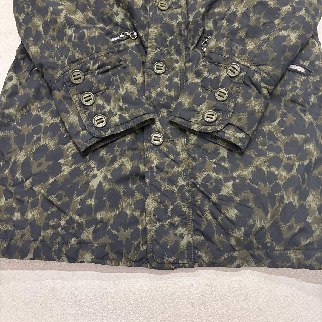 ヒステリックグラマー　プリマロフト レオパード ガール ワッペン 中綿 コート