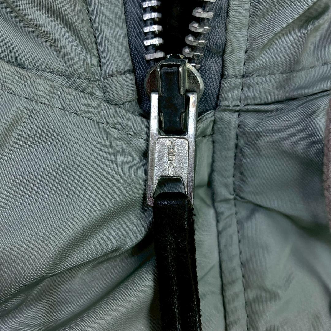 希少カラー★ 90s USA製 ALPHA N-2B シルバー L　E003