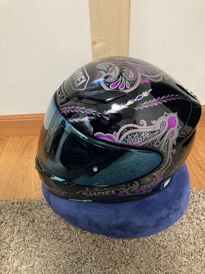 shoei z7 フルフェイスヘルメット ペイズリー柄 美品 - メルカリ