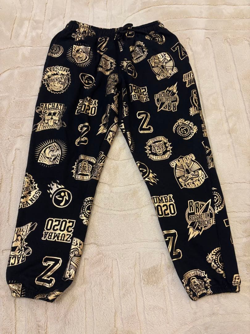 お値下げ ZUMBA ジョガーパンツ ブラック/イエロー 【美品】ZUMBA