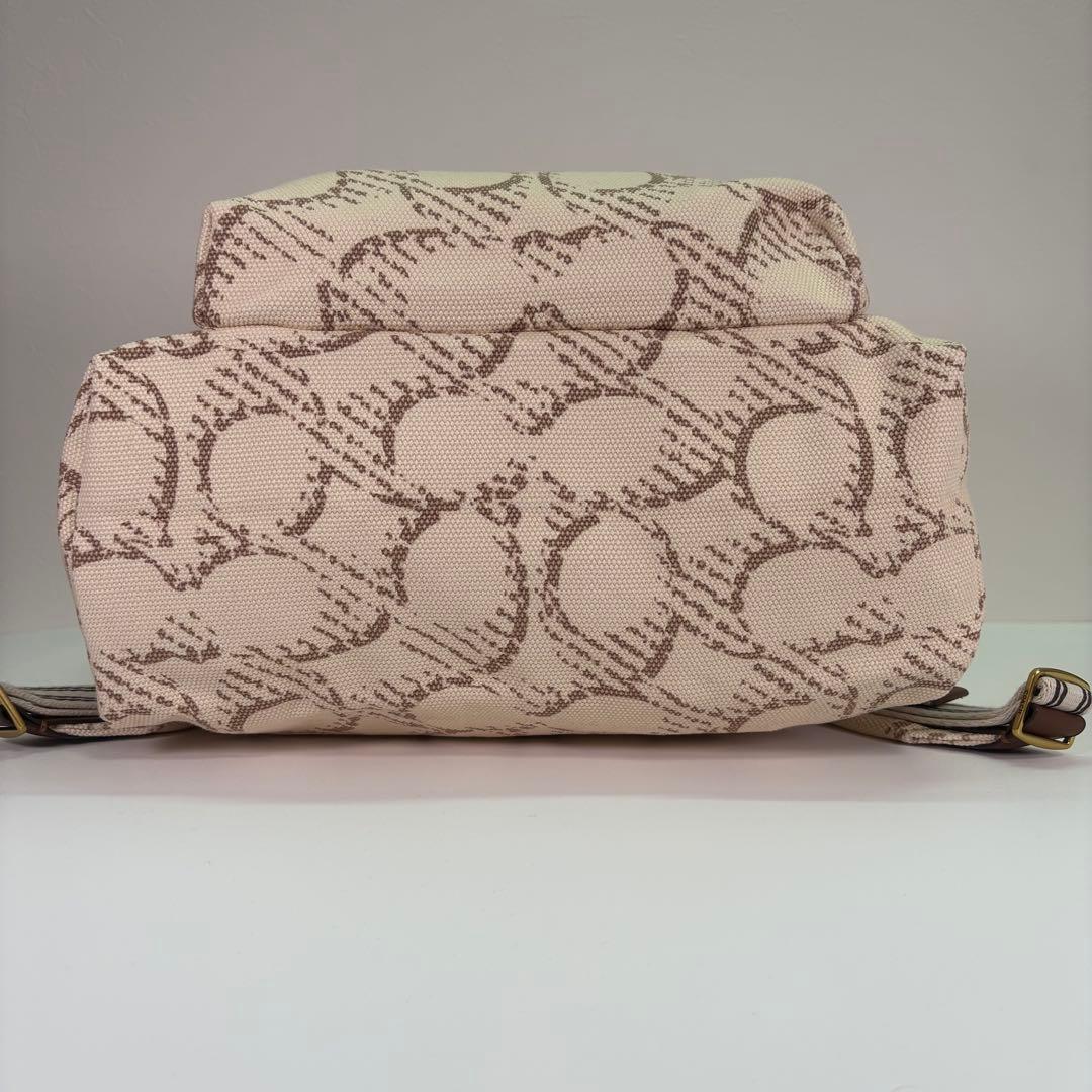 COACH】 タグ有り カーゴ バックパック アイボリー デニム