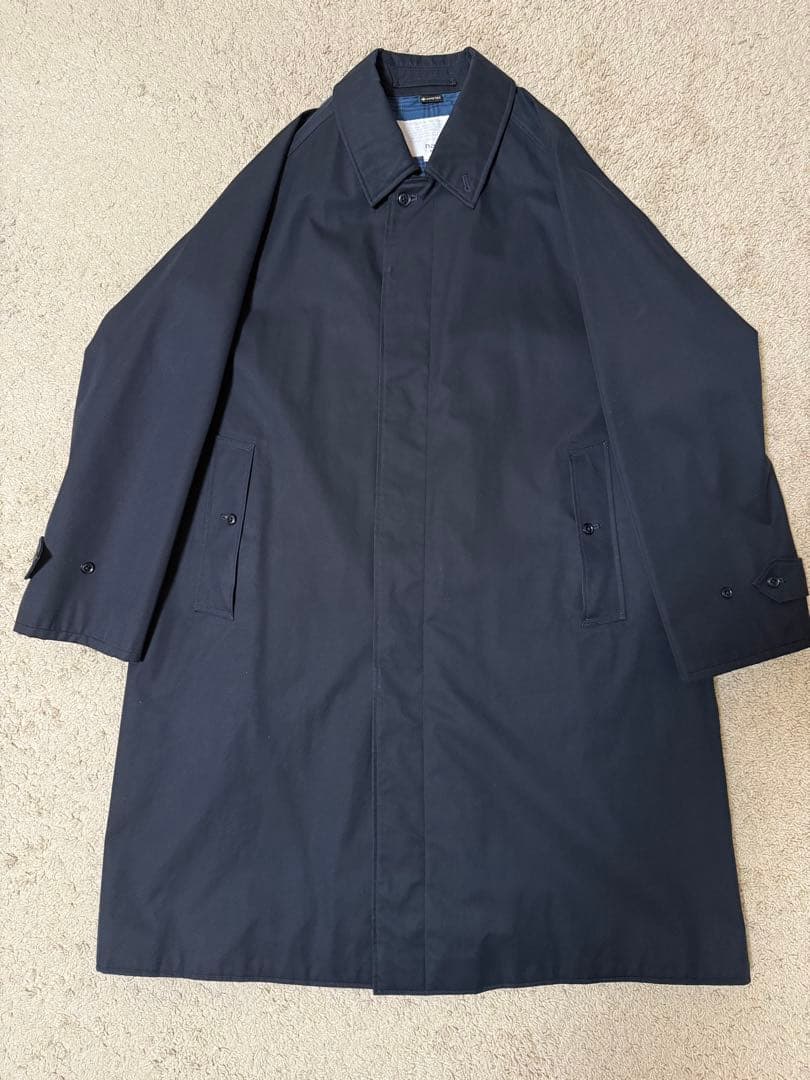 ナナミカ 2L Cotton GORE-TEX Balmacaan Coat L