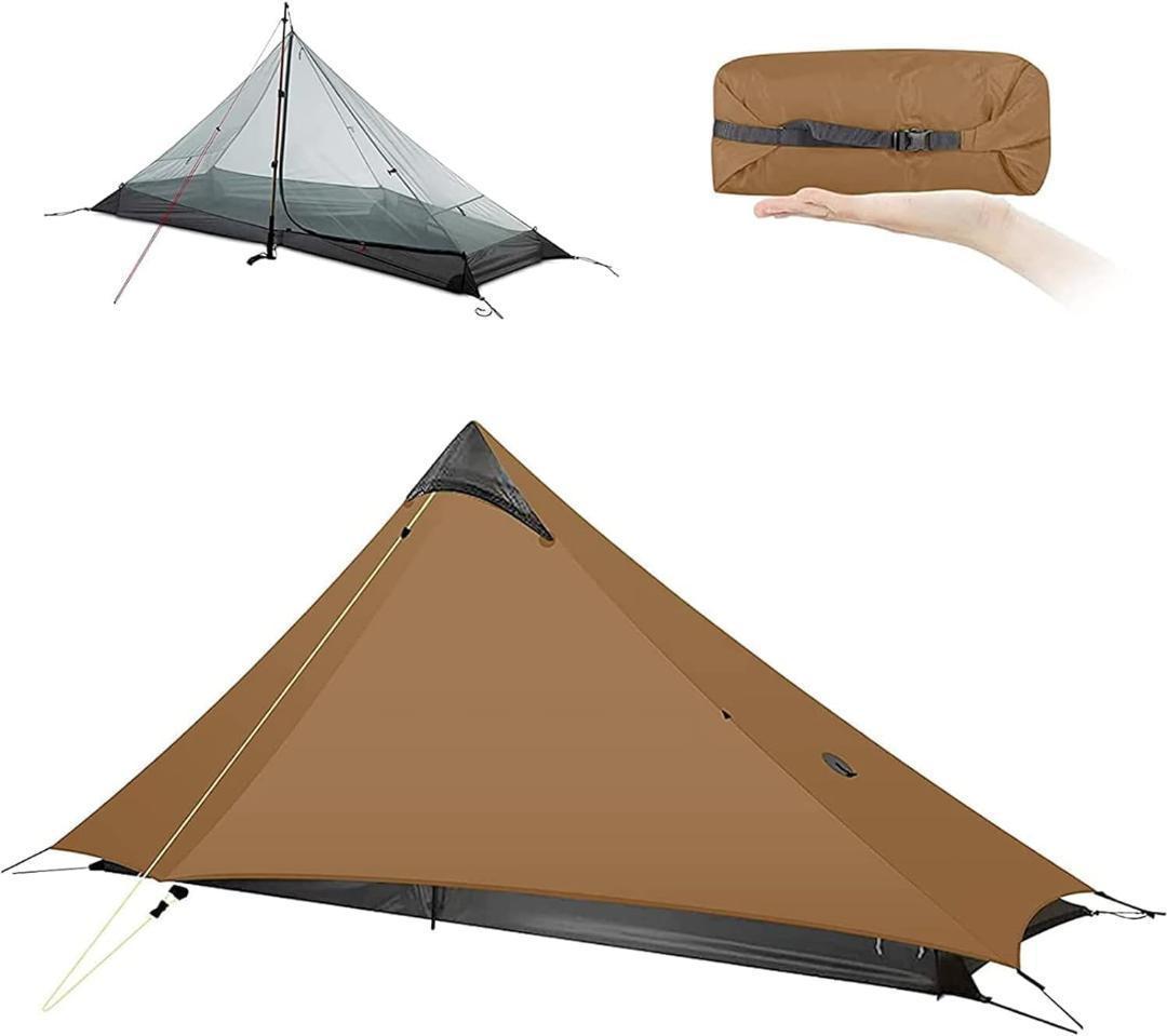 3F UL GEAR Lanshan 1 テント グランドシート付 軽量 登山