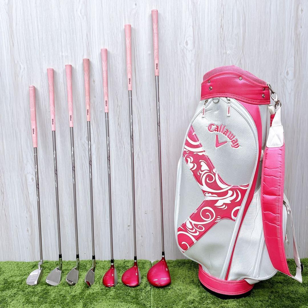 Wilson Tiara LS Callaway レディース ゴルフクラブ 7本