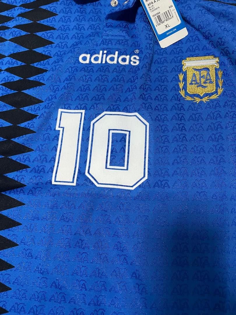 限定品 新品 アルゼンチン代表 94 アウェイ ユニフォーム 復刻版メッシ