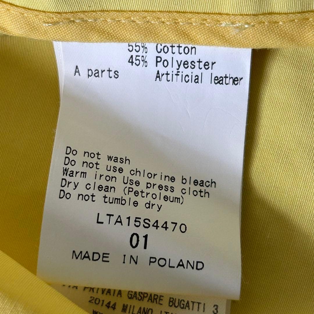 美品 タトラス モッズコート フード付き イエロー