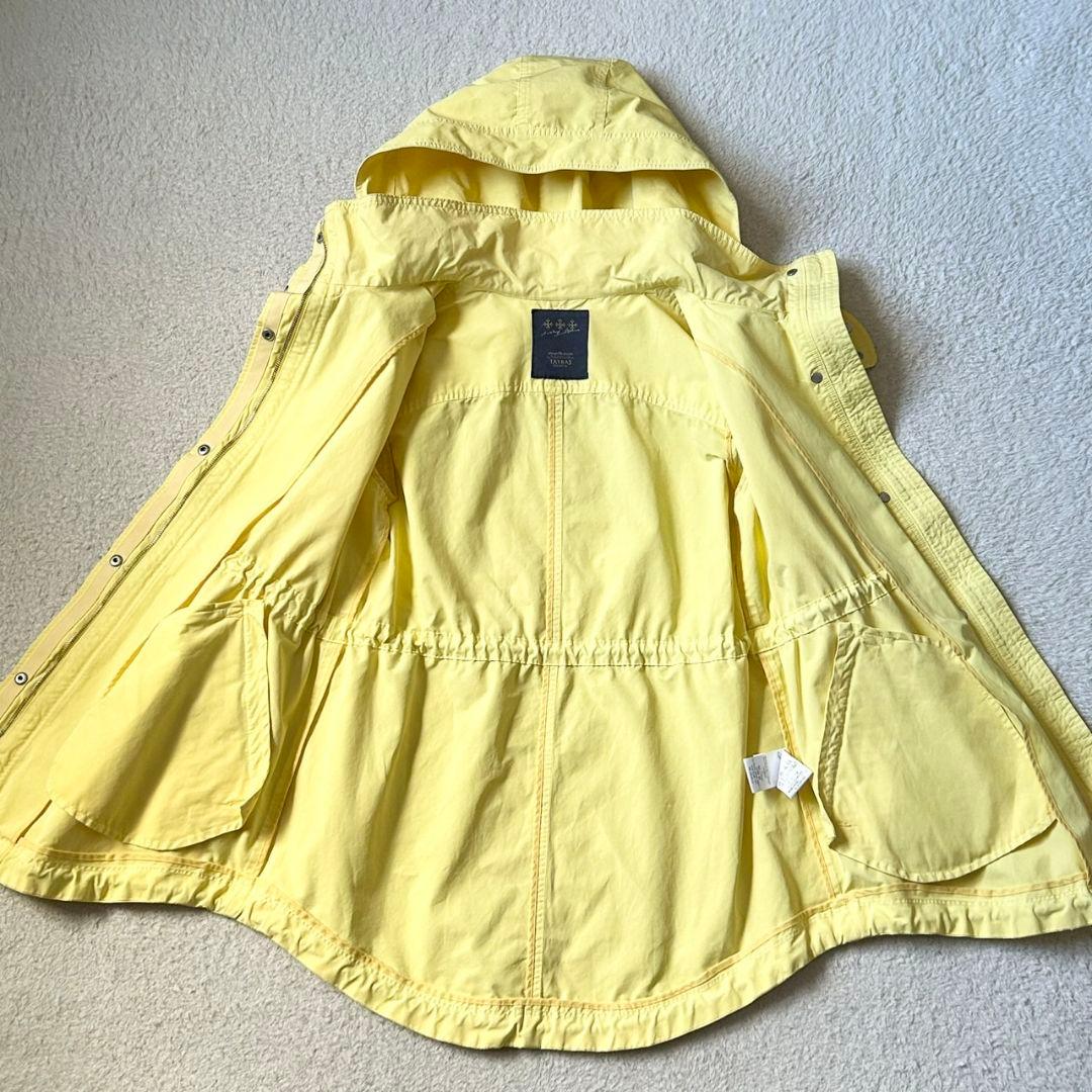 美品 タトラス モッズコート フード付き イエロー