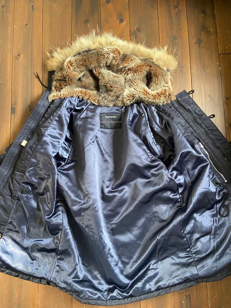 ふ*る様 【希少】BlueBlue N3B ジャケット サイズ３ブルーブルー　A