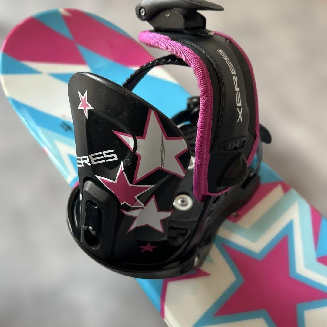 ✨️美品✨️ XERES スノーボード ジュニア 108cm ビンディングセット