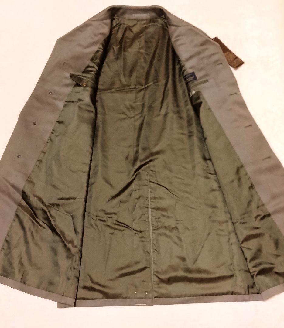 ☆未使用タグ付■NORTON&SONS■カシミヤ混■コート■М■カーキ系☆