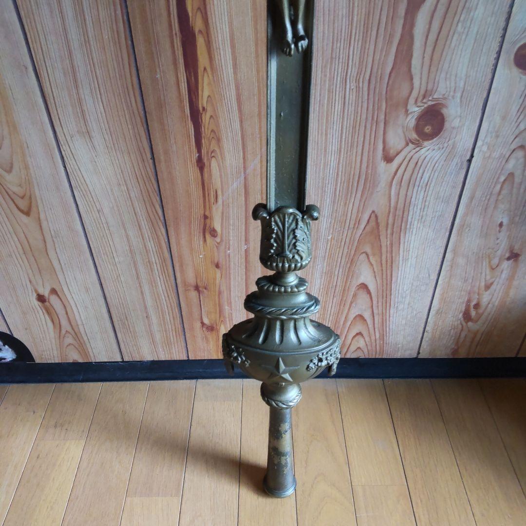 INRI　イエスキリスト　十字架　礼拝　アンティーク