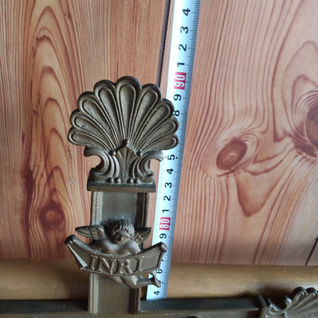 INRI　イエスキリスト　十字架　礼拝　アンティーク