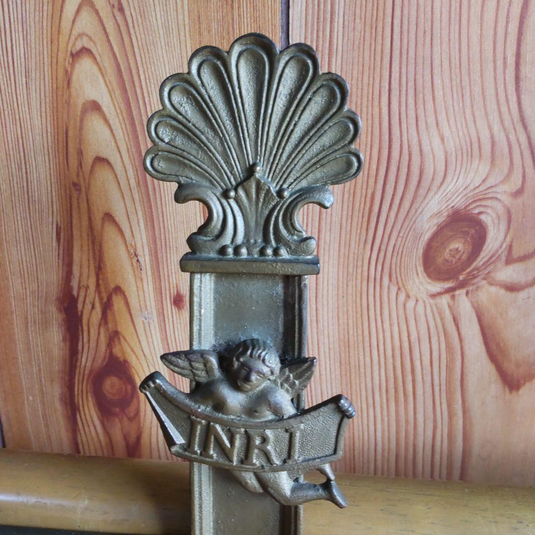 INRI　イエスキリスト　十字架　礼拝　アンティーク