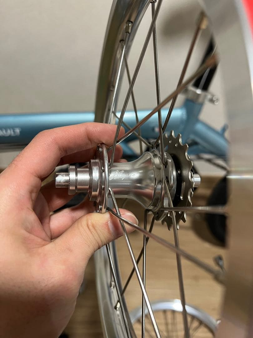 DAHON K1／K3 FIAT RENAULT 14インチ 3速ホイールセット