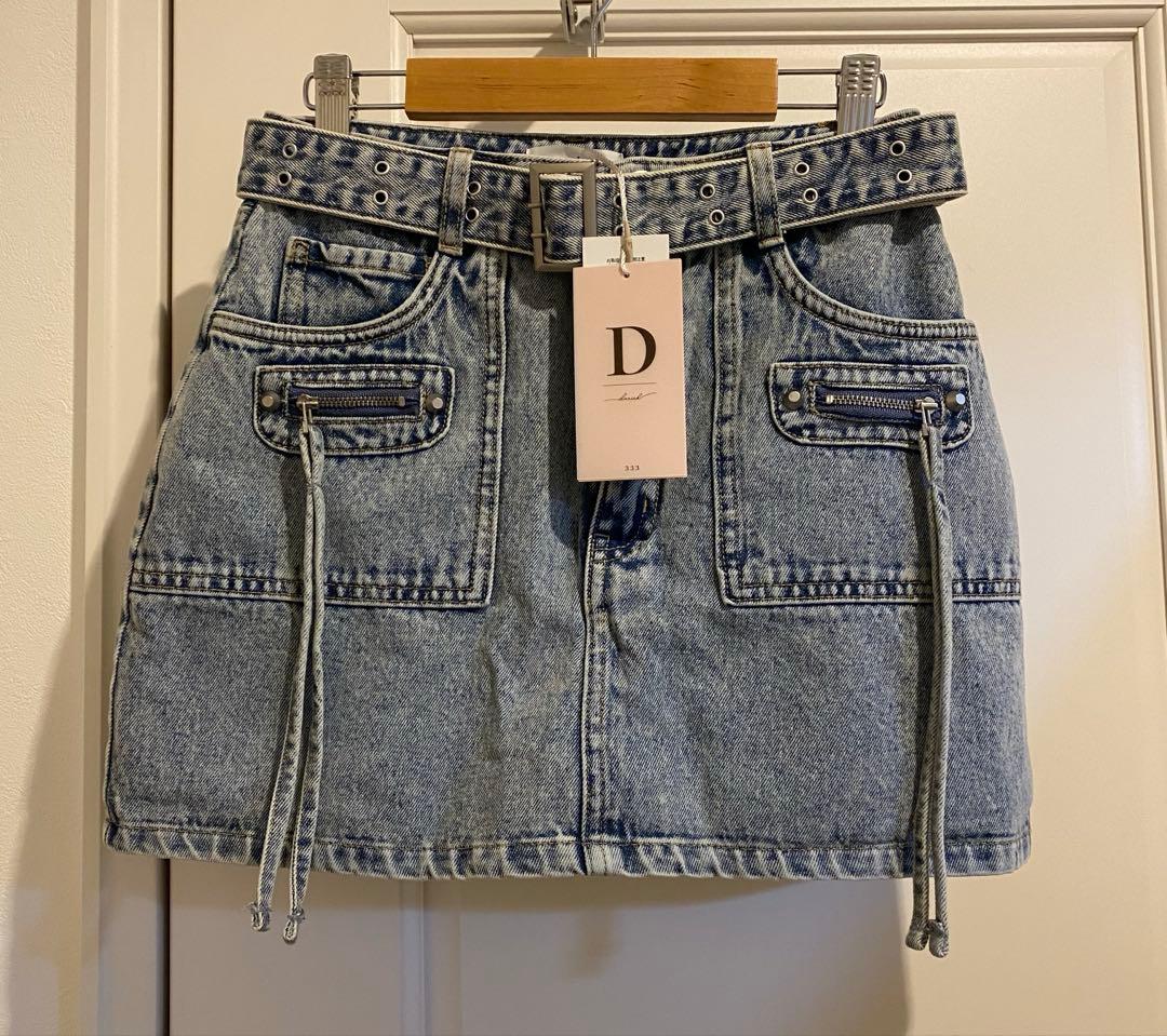 新品 Darich ダーリッチ デザインケミカルミニスカート S