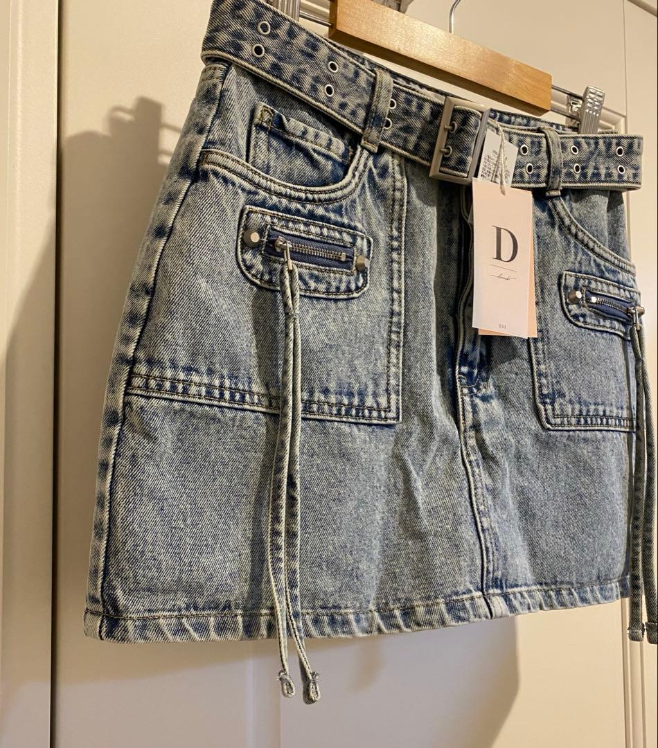 新品 Darich ダーリッチ デザインケミカルミニスカート S