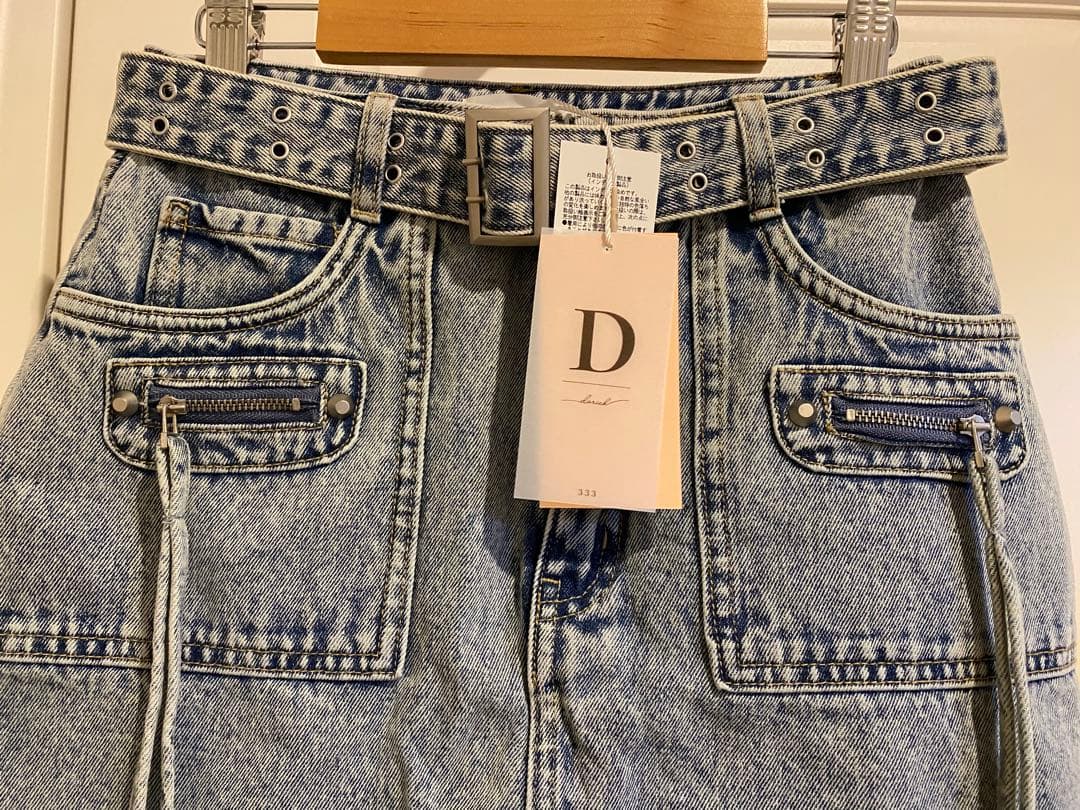 新品 Darich ダーリッチ デザインケミカルミニスカート S