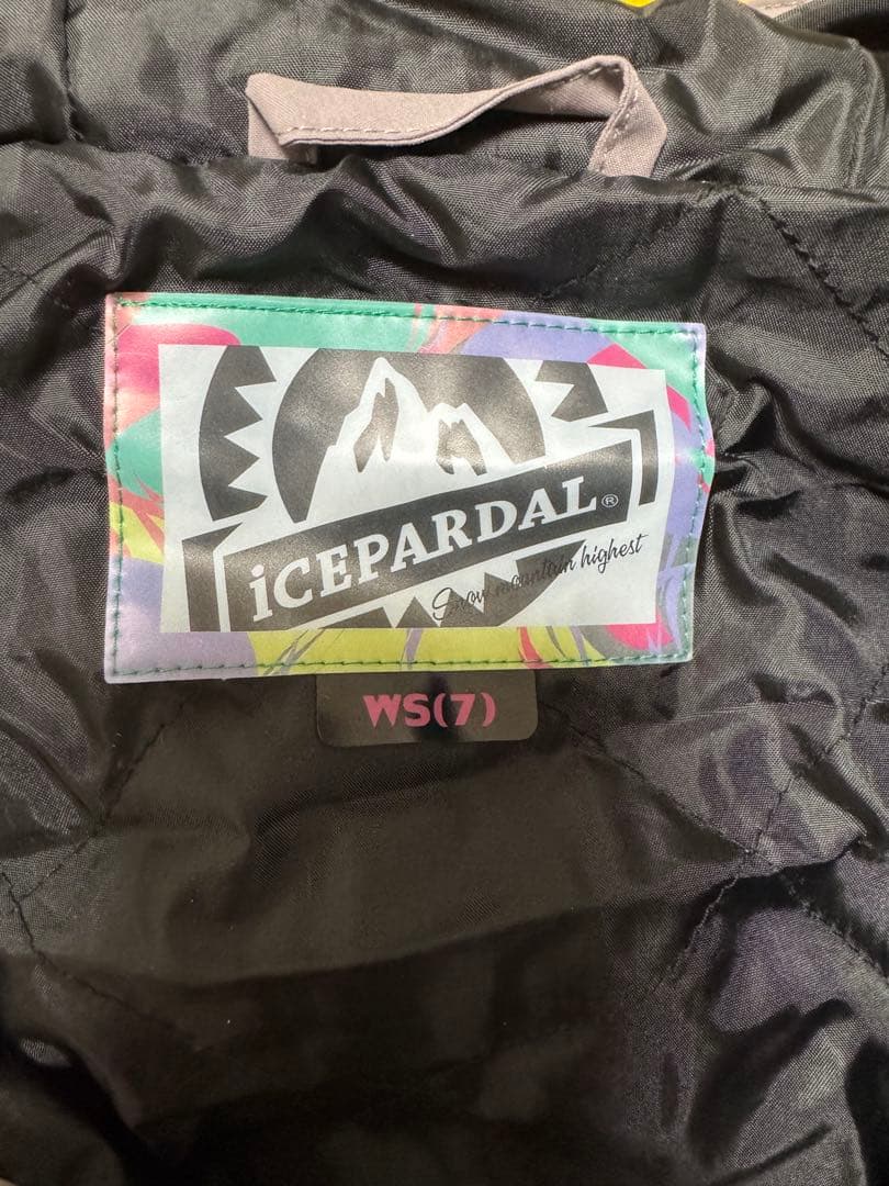 【美品】ICEPARDAL スノーボードウェア 上下 カーキ