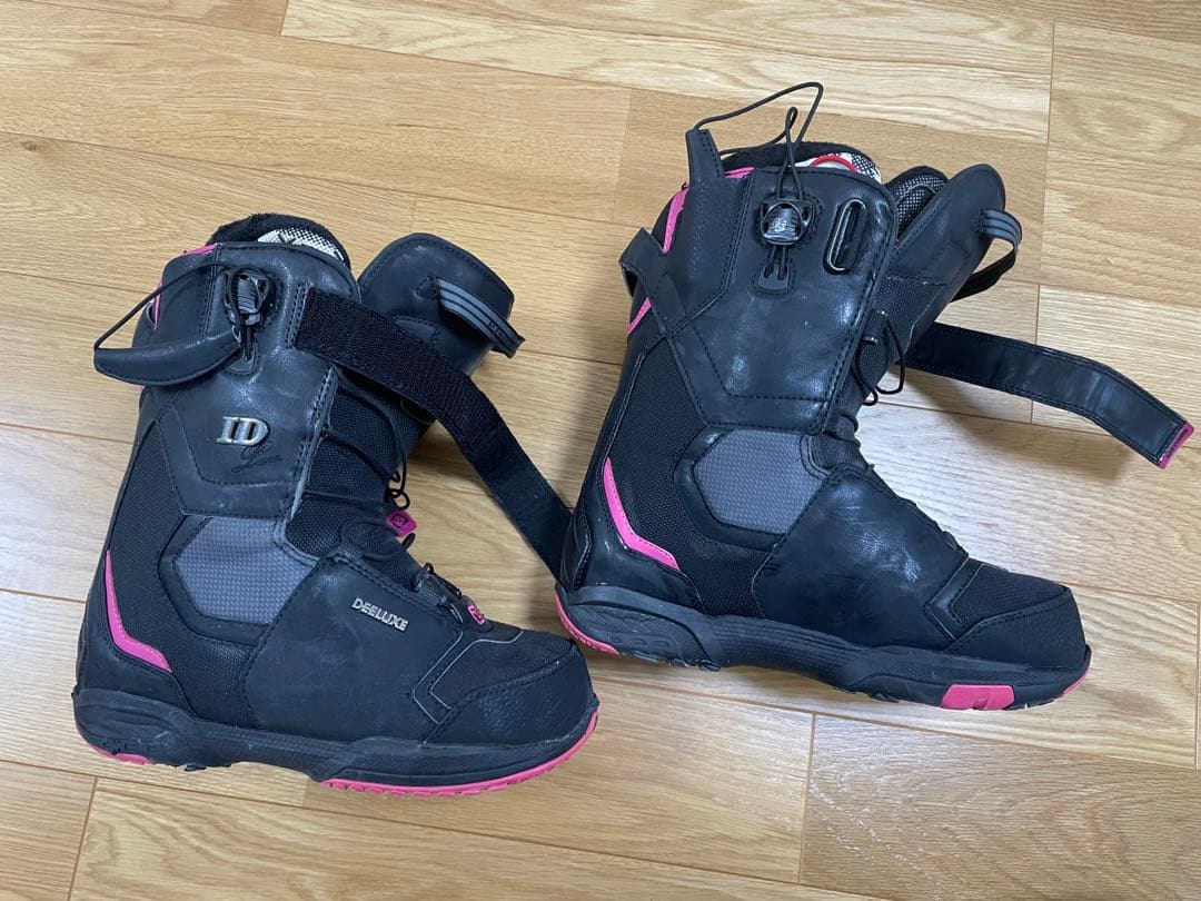 スノーボードブーツ ブラック/ピンク - スノーボードお 得 な 通販 サイト