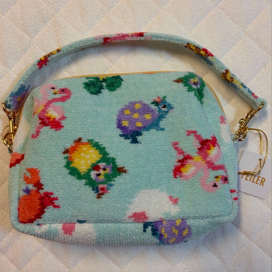 フェイラー 神崎恵さんコラボ 手付きポーチ ペールグリーン - メルカリ