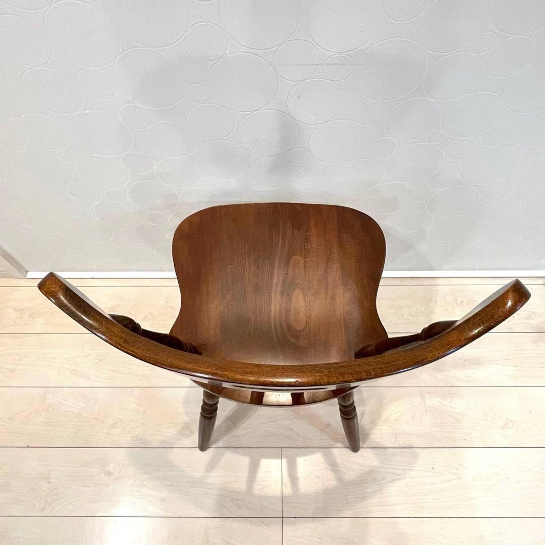 ウィンザーチェア 木製 ダイニングチェア 天然木 椅子 北欧風 アンティーク