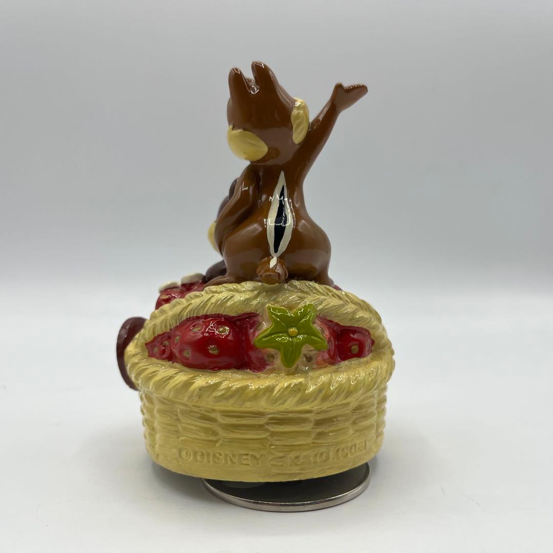 希少 加藤工芸 ミニオルゴール チップ & デール イッツアスモールワールド