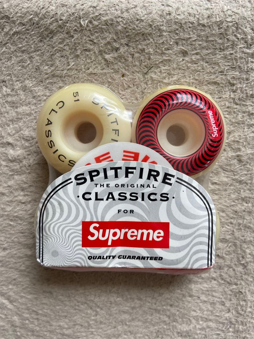 スケートボード Supreme Spitfire Wheels White&red